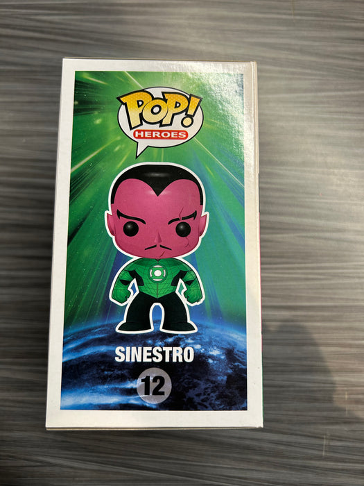 Funko POP! Heroes: Green Lantern - Sinestro (Damaged Box) #12
