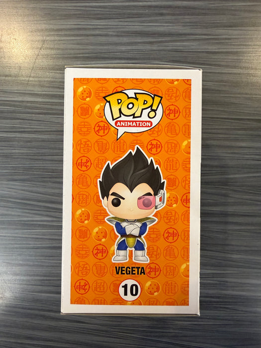 Funko POP! Animation: DragonBall Z - Vegeta [Metallic](2015 SDCC)(Damaged Box) #10