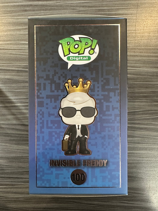 Funko POP! Digital: Halloween Series 2- Invisible Freddy (NFT Release)(999 PCS)(Damaged Box)  #100