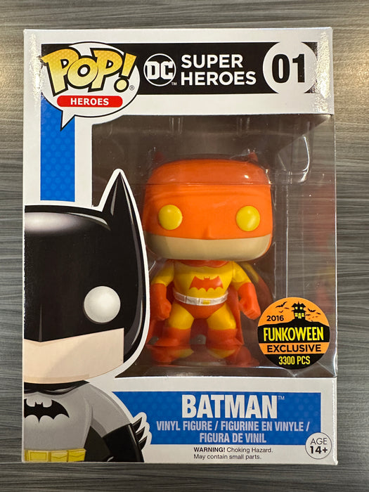 Funko POP! Heroes: DC Super Heroes - Batman (2016 Funkoween)(3300 PCS)(Damaged Box) #01