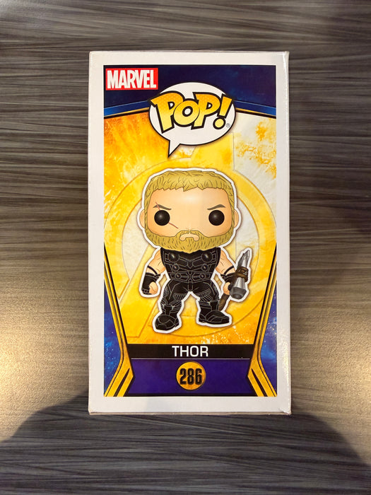 Funko POP! Marvel: Avengers Infinity War - Thor (GiTD)(Phantom)(Damaged Box) #286