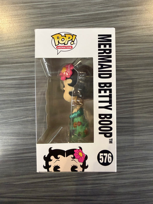 Funko POP! Animation: Betty Boop - Mermaid Betty Boop (Damaged Box*) #576