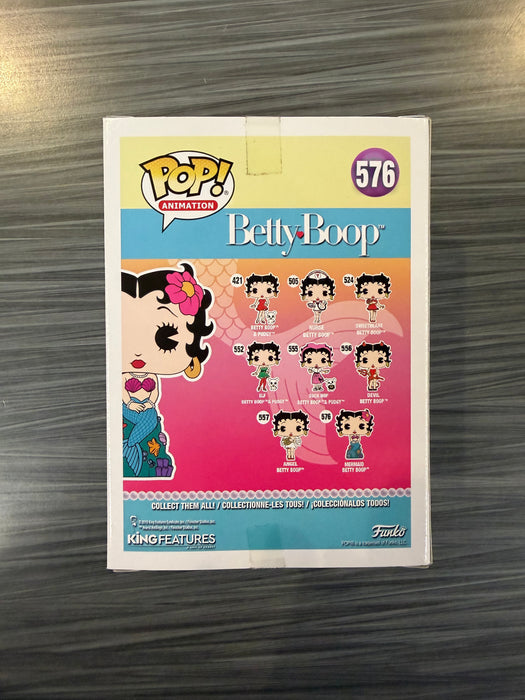 Funko POP! Animation: Betty Boop - Mermaid Betty Boop (Damaged Box*) #576