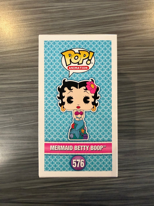 Funko POP! Animation: Betty Boop - Mermaid Betty Boop (Damaged Box*) #576