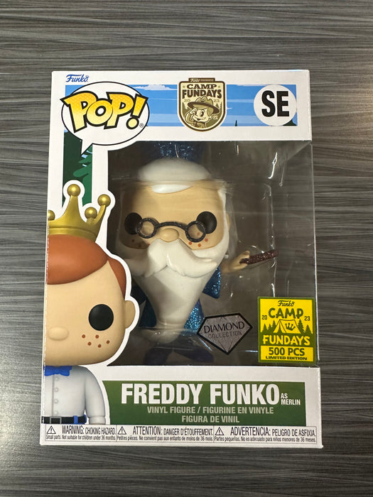 Funko POP! Camp Fundays: Freddy Funko As Merlin (Diamond)(2023 Camp Fundays)(500PCS) #SE