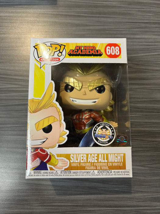 Funko POP! Animation: My Hero Academia - Silver Age All Might (Big Boys)(Damaged Box) #608