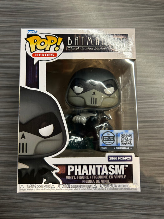 Funko POP! Heroes: Batman The Animated Series - Phantasm (Funko Sticker/Funko)(3500 Pcs)(Damaged Box) #590