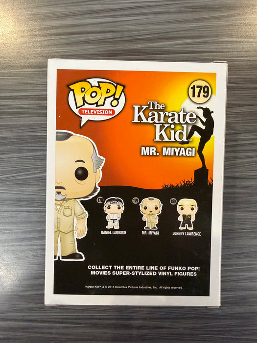 Funko POP! Television: The Karate Kid - Mr. Miyagi (Damaged Box) #179