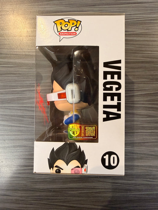 Funko POP! Animation: Dragon Ball Z - Vegeta (Signed/Christopher Sabat/Prime)(Damaged Box) #10