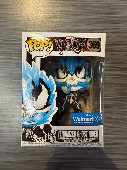 Funko POP! Marvel Venom: Venomized Ghost Rider [Blue](Walmart)(Damaged Box)[A] #369