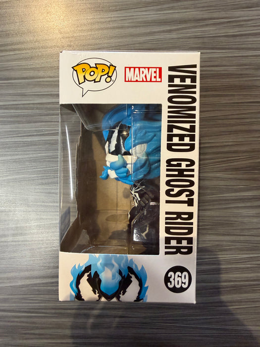 Funko POP! Marvel Venom: Venomized Ghost Rider [Blue](Walmart)(Damaged Box)[A] #369