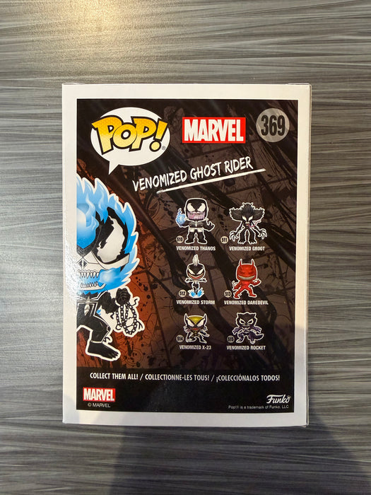 Funko POP! Marvel Venom: Venomized Ghost Rider [Blue](Walmart)(Damaged Box)[A] #369