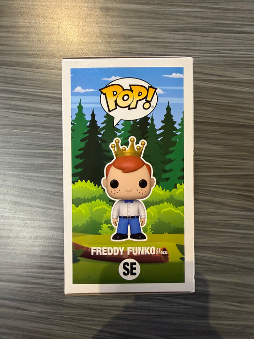 Funko POP! Camp Fundays: Freddy Funko As Spock (2023 Camp Fundays)(850 PCS)(Damaged Box) #SE
