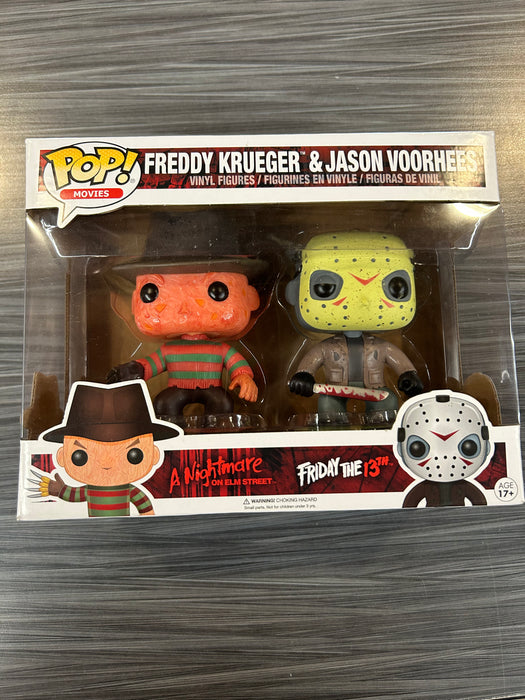 Funko POP! Movies: Freddy Krueger & Jason Voorhees (Damaged Box) 2 Pack