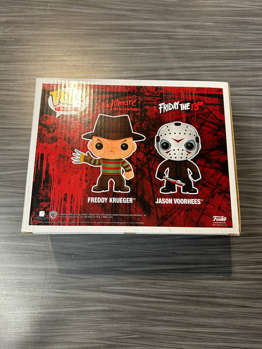Funko POP! Movies: Freddy Krueger & Jason Voorhees (Box Lunch)(Damaged Box) 2 Pack