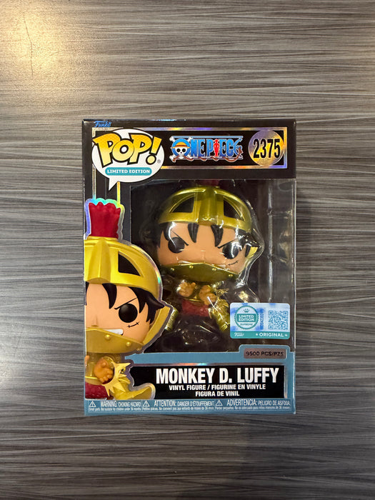 Funko POP! Limited Edition: One Piece - Monkey. D. Luffy (Funko Sticker/BoxLunch)(9500 Pcs)(Damaged Box) #2375