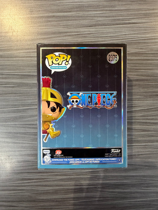 Funko POP! Limited Edition: One Piece - Monkey. D. Luffy (Funko Sticker/BoxLunch)(9500 Pcs)(Damaged Box) #2375