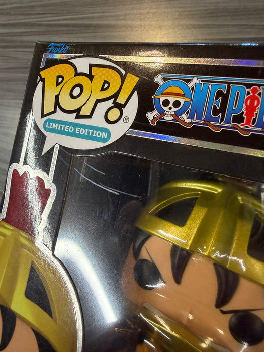 Funko POP! Limited Edition: One Piece - Monkey. D. Luffy (Funko Sticker/BoxLunch)(9500 Pcs)(Damaged Box) #2375