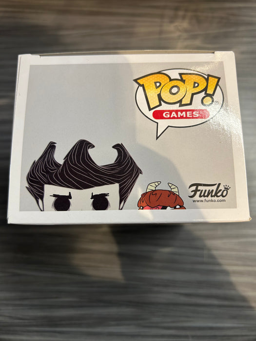 Funko POP! Games: Dont Starve - Wilson and Chester (With Code)(Damaged Box) #401