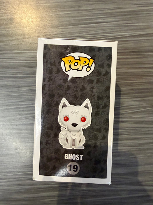 Funko POP! Game of Thrones: Ghost [Flocked](2014 SDCC)(Damaged Box) #19