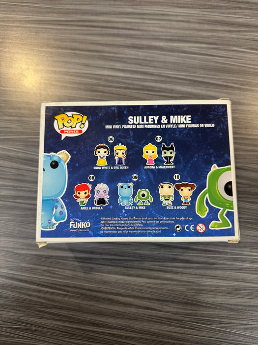 Funko POP! Minis: Disney - Sulley & Mike (Damaged Box*) #09