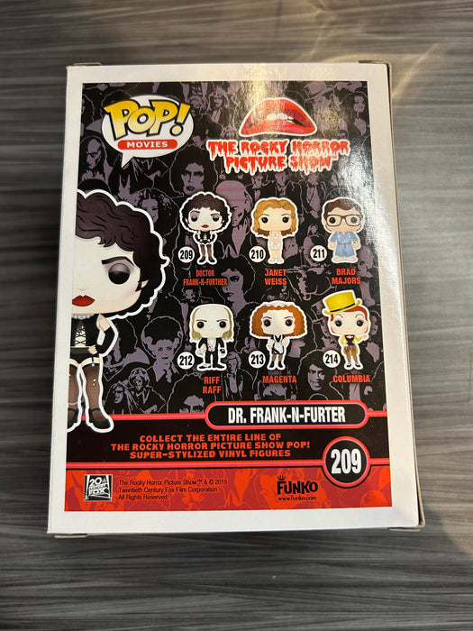 Funko POP! Movies: The Rocky Horror Picture Show - Dr. Frank-N-Furter (Damaged Box) #209
