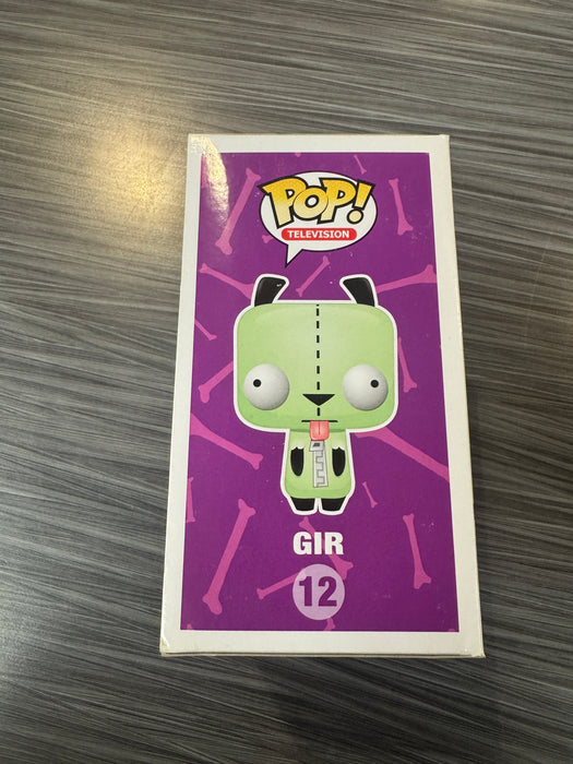 Funko POP! Television: Invader Zim - Gir (GiTD)(Hot Topic)(Damaged Box) #12