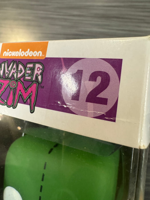 Funko POP! Television: Invader Zim - Gir (GiTD)(Hot Topic)(Damaged Box) #12