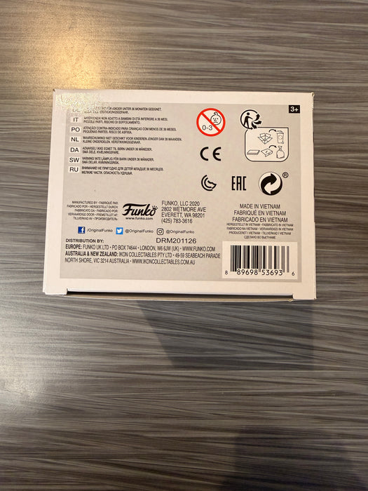 Funko POP! Animation: DragonBall Z - Majin Buu (Evil) [Metallic] (Funimation)(Signed/Justin Cook/PSA) #864