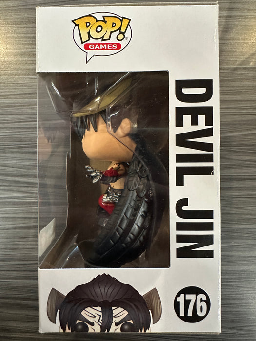 Funko POP! Games: Tekken - Devil Jin (GameStop)(Damaged Box)[A] #176