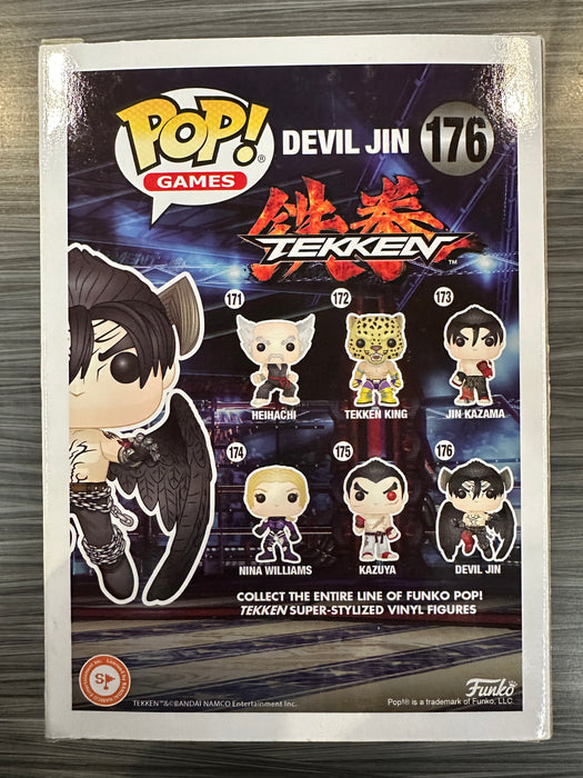 Funko POP! Games: Tekken - Devil Jin (GameStop)(Damaged Box)[A] #176