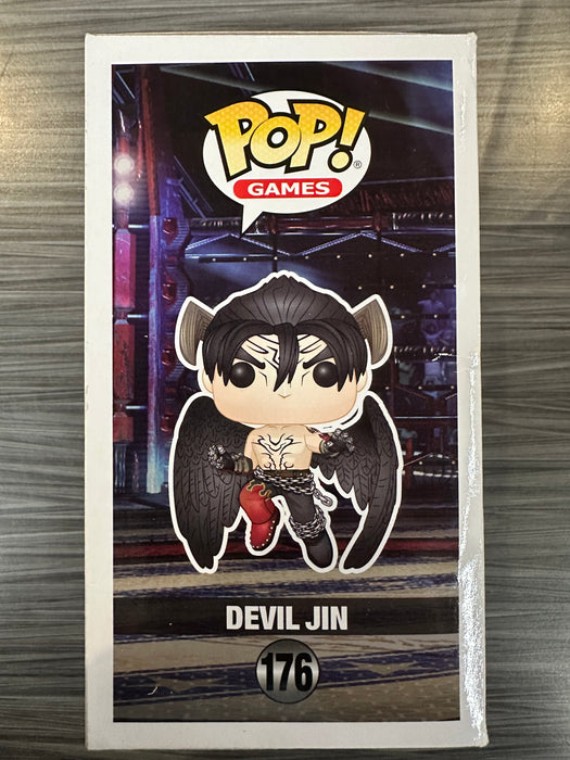Funko POP! Games: Tekken - Devil Jin (GameStop)(Damaged Box)[A] #176