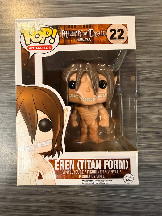 Funko POP! Animation: Attack On Titan - Eren (Titan Form)(Damaged Box) #22