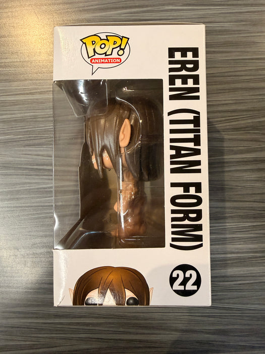 Funko POP! Animation: Attack On Titan - Eren (Titan Form)(Damaged Box) #22