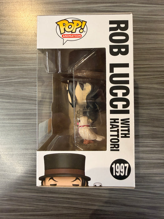 Funko POP! Animation: One Piece - Rob Lucci w/ Hattori (Funko Sticker/Toy Temple)(CHASE)(Damaged Box)[A] #1997
