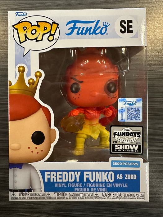 Funko POP! Funko: Freddy Funko As Zuko (2025 Fundays Show 3500 PCS)(Damaged Box) #SE