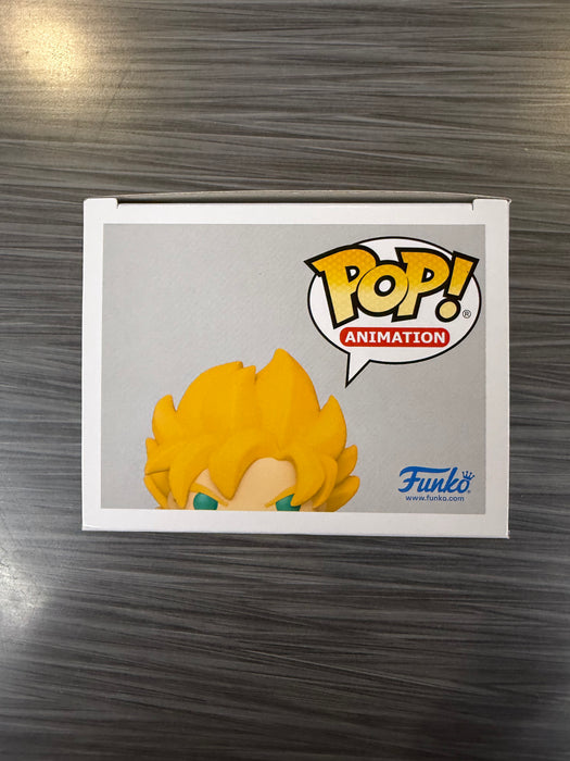 Funko POP! Animation: Dragon Ball - Super Saiyan Goku [Yardrat](Toy Temple/Funko Sticker)(CHASE)(Damaged Box) #2106