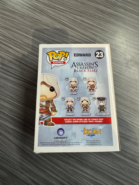 Funko POP! Games: Assassins Creed IV Black Flag - Edward (Damaged Box) #23