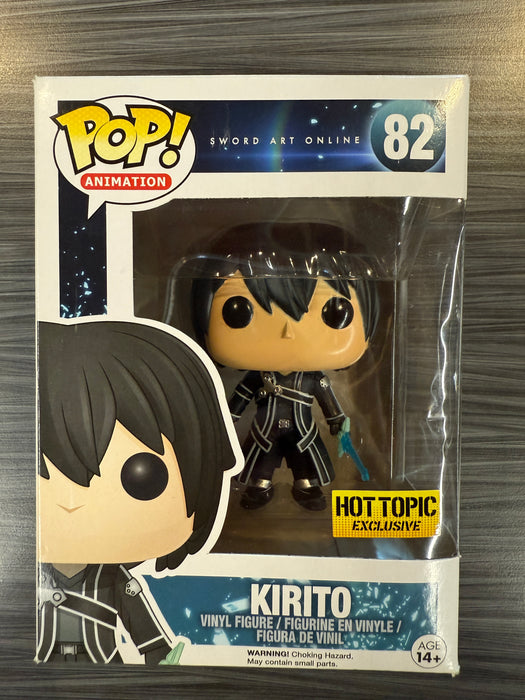 Funko POP! Animation: Sword Art Online - Kirito (Hot Topic)(Damaged Box) #82