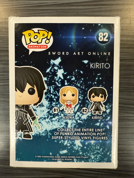 Funko POP! Animation: Sword Art Online - Kirito (Hot Topic)(Damaged Box) #82