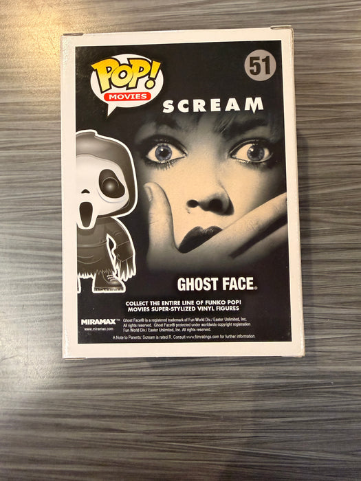Funko POP! Movies: Scream - Ghost Face (Damaged Box)[A] #51