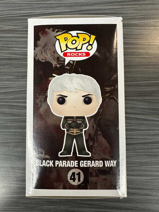 Funko POP! Rocks: MCR - Black Parade Gerard Way [2015](Damaged Box) #41