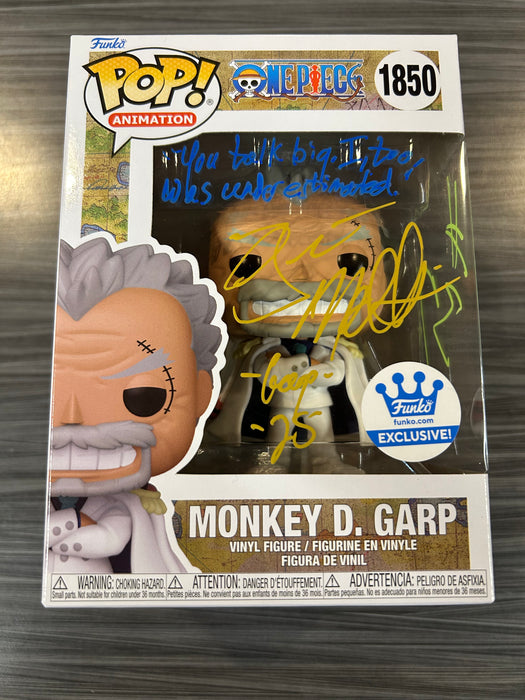Funko POP! Animation: One Piece - Monkey D. Garp (Funko)(Signed/Brian Mathis/JSA) #1850