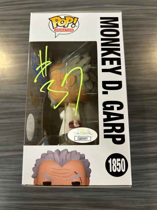 Funko POP! Animation: One Piece - Monkey D. Garp (Funko)(Signed/Brian Mathis/JSA) #1850