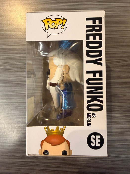 Funko POP! Camp Fundays: Freddy Funko As Merlin (Diamond)(2023 Camp Fundays)(500PCS)(Damaged Box) #SE