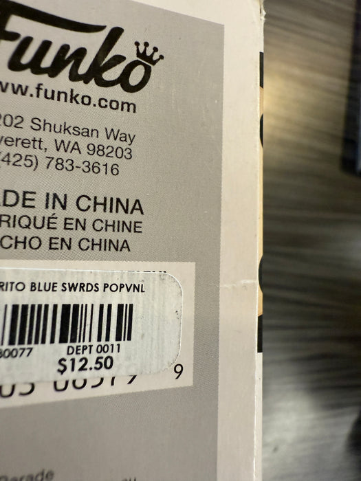 Funko POP! Animation: Sword Art Online - Kirito (Hot Topic)(Damaged Box) #82