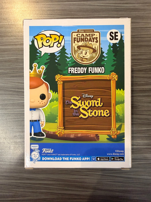 Funko POP! Camp Fundays: Freddy Funko As Merlin (Diamond)(2023 Camp Fundays)(500PCS)(Damaged Box) #SE
