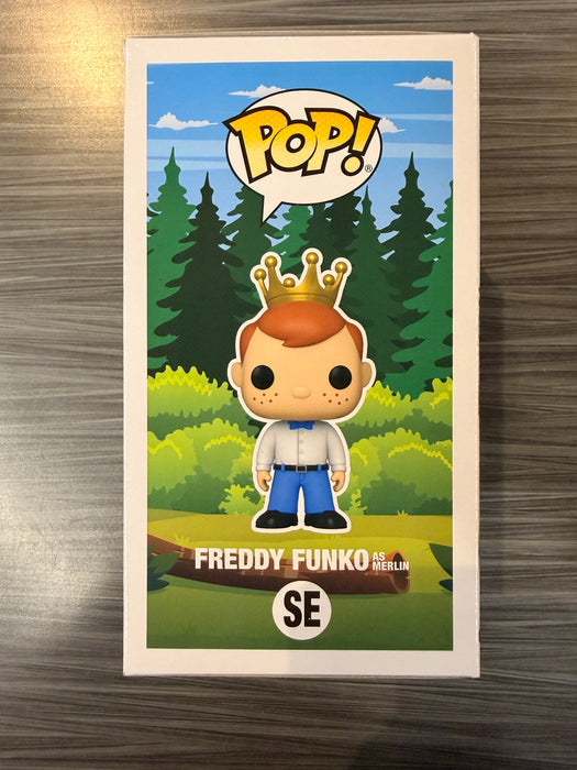 Funko POP! Camp Fundays: Freddy Funko As Merlin (Diamond)(2023 Camp Fundays)(500PCS)(Damaged Box) #SE