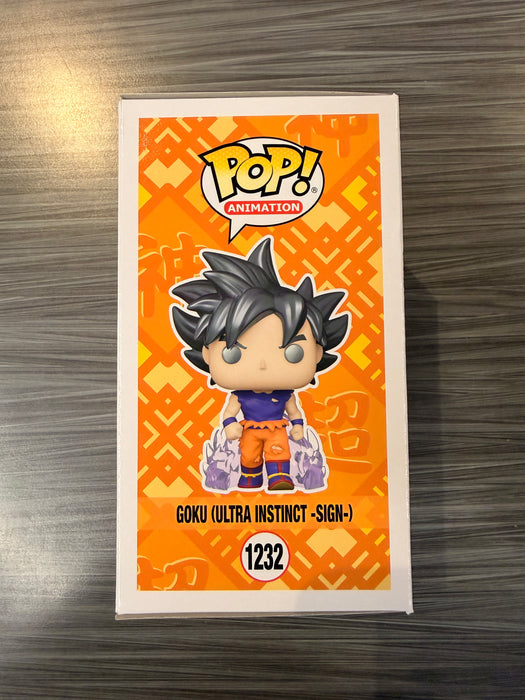 Funko POP! Animation: Dragonball Z - Goku [Ultra Instinct -Sign-](2022 NYCC)(Damaged Box) #1232