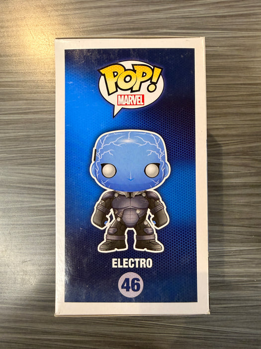 Funko POP! Marvel: The Amazing Spiderman 2 - Electro (GiTD)(Damaged Box)[B] #46